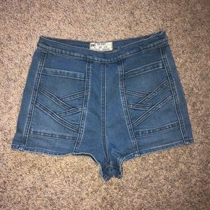 Jean shorts